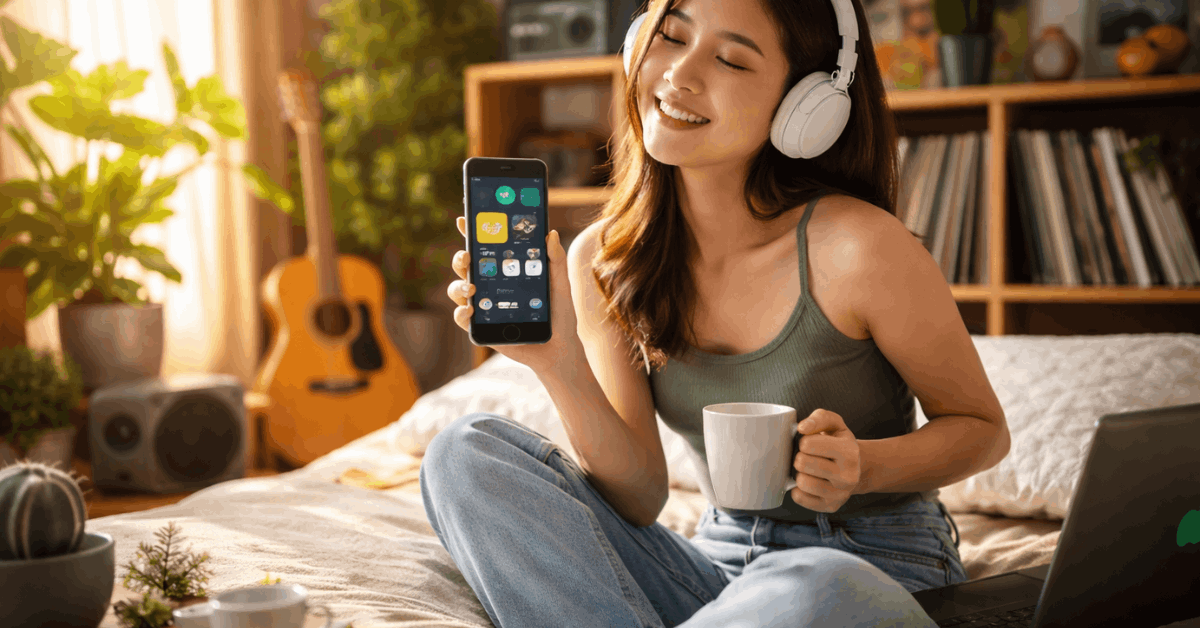 Entdecke neue Musik und Podcasts mit Spotify